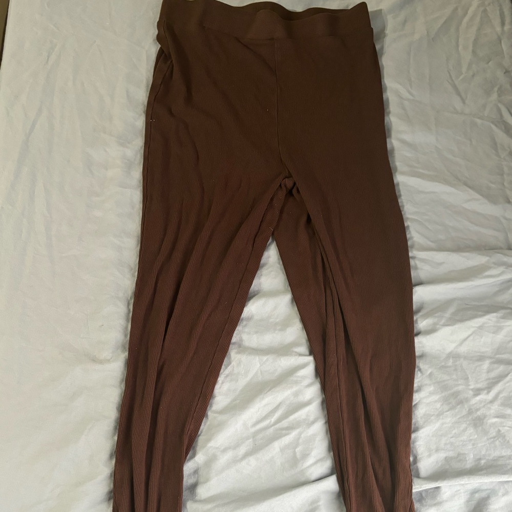 Brown sweater leggings flash sale $15